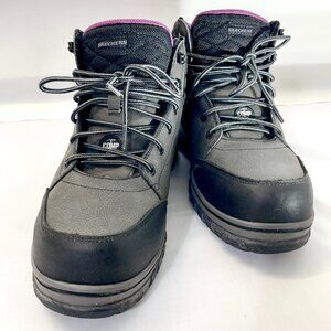 [Only Wore Once!] Sketchers McColl Composite Toe work boots black | Women | 8